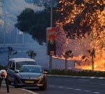 پولیس اسرائیل ۱۲نفر را به ظن ارتباط با آتش سوزی گسترده بازداشت کرد 